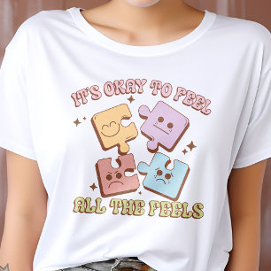 T-shirt C'est bon de sentir tous les sentiments de santé m