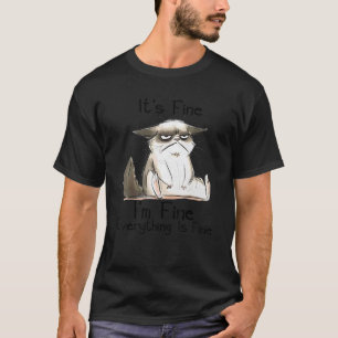 T-shirt C'est bon Je vais bien Tout va bien Négatif Fun