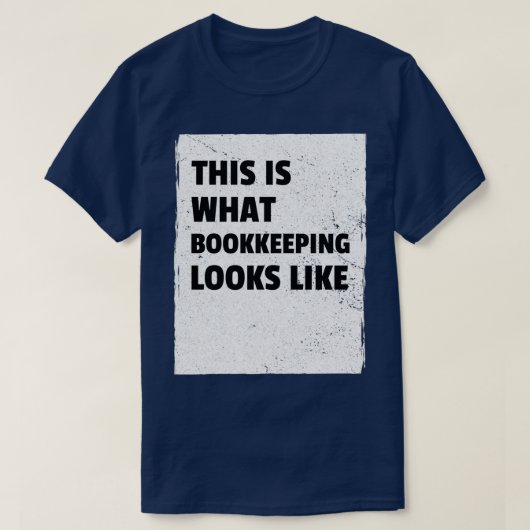 T-shirt C'est BookKeeping (Design devant)