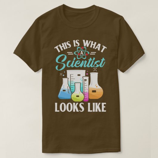T-shirt C'Est Ce À Quoi Ressemble Un Scientifique Phys En (Design devant)