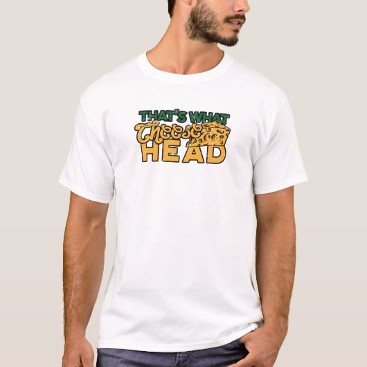 T-shirt C'est ce cheesehead - foodie (Devant)
