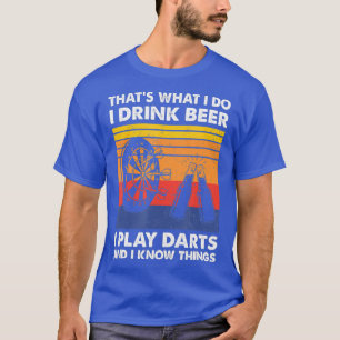 T-shirt C'Est Ce Que Je Fais Je Bois De La Bière Je Joue D