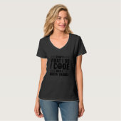 T-shirt C'est ce que je fais je code et je connais des cho (Devant entier)