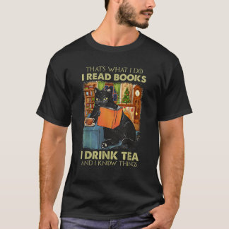 T-shirt C'est ce que je fais je lis des livres je bois du 