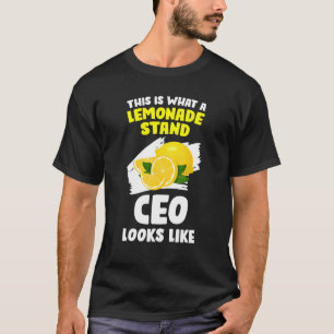 T-shirt c'est ce que la limonade stand citron buveur citro