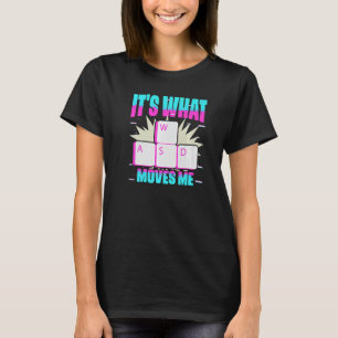 T-shirt C'est ce qui me déplace Game Controller Vidéo Game