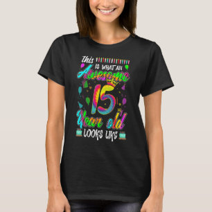 T-shirt C'Est Ce Qu'Un Magnifique 15ème Anniversaire 15 An