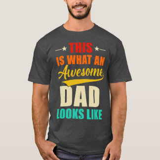T-shirt C'Est Ce Qu'Un Père Génial Ressemble À Une Fête de