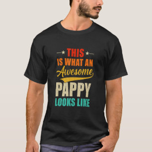 T-shirt C'Est Ce Qu'Un Super Pappy Ressemble À Des Pères D