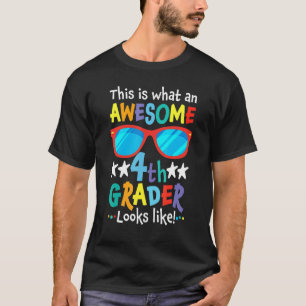 T-shirt C'Est Ce Qu'Une Super 4ème Équipe Ressemble À Une