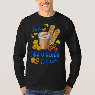 T-shirt C'Est Chai O Horloge Drôle Café Boisson De Thé