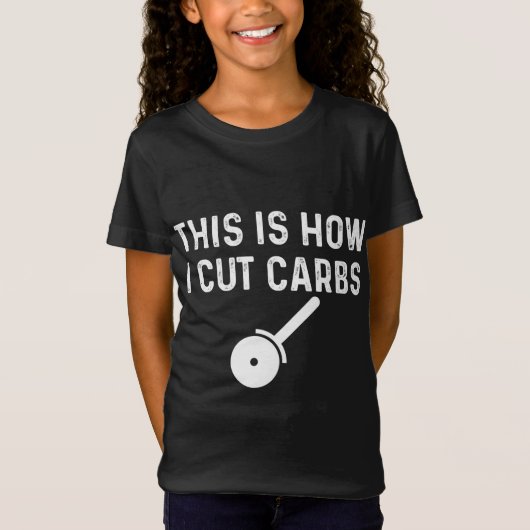 T-Shirt C'Est Comme Ça Que J'Ai Coupé Carbs Pizza Nourritu (Devant)