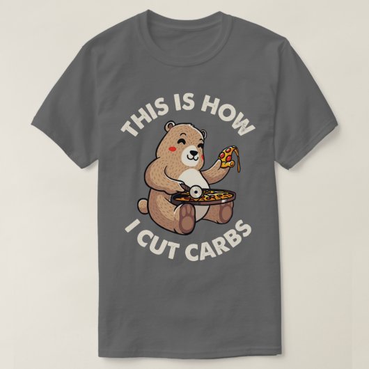 T-shirt C'est comme ça que j'ai coupé les b (Design devant)