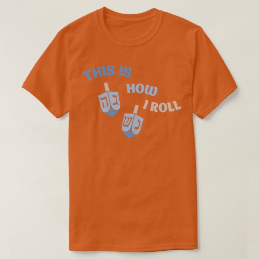 T-shirt C'Est Comme Ça Que J'Arrive Hanoukka Jewish (Design devant)