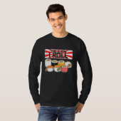 T-shirt C'Est Comme Ça Que Je Lance Le Sushi (Devant entier)
