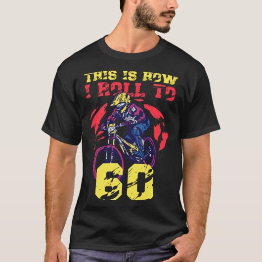 T-shirt C'Est Comme Ça Que Je Passe À 60 (Devant)