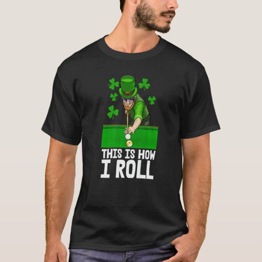 T-shirt C'Est Comme Ça Que Je Passe Iris Pool Men St patri (Devant)