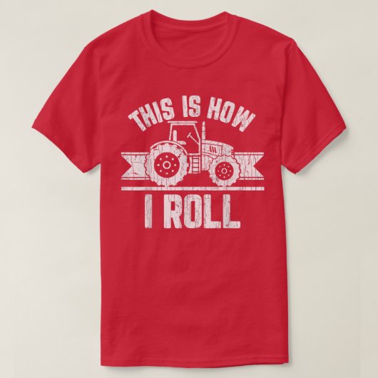 T-shirt C'Est Comme Ça Que Je Pousse Farmer Funny Farming (Design devant)