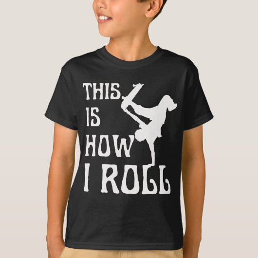 T-SHIRT C'EST COMME ÇA QUE JE ROULE (Devant)