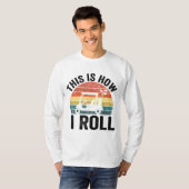 T-shirt C'Est Comme Ça Que Je Roule Funny Golf (Devant entier)