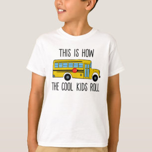 T-shirt C'est comme ça que les enfants Cool roulent - Funn