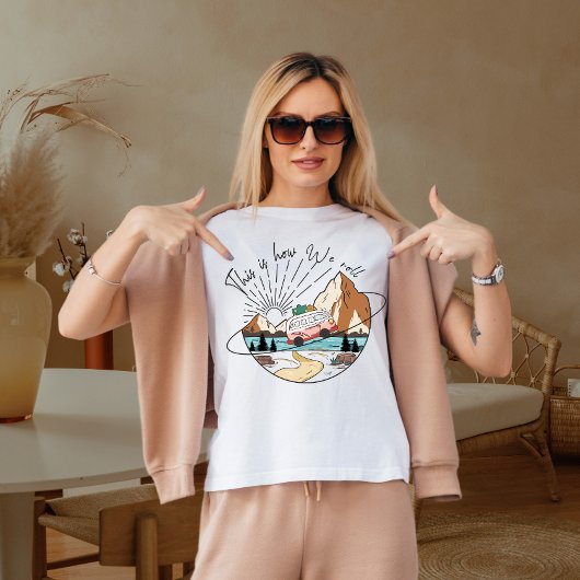 T-shirt C'est comme ça que nous roulons