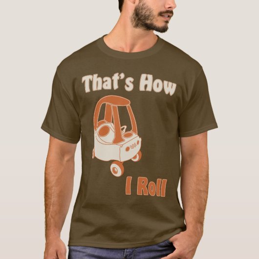T-shirt C'est comment je roule (Devant)