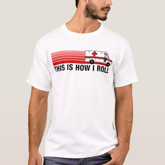T-shirt C'est comment je roule EMT (Devant)