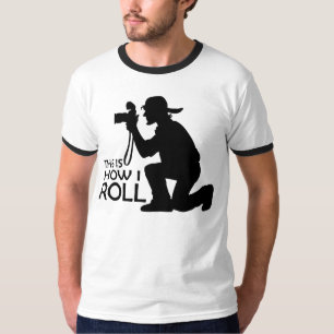 T-shirt C'est comment je roule le photographe