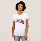 T-shirt C'est comment je roule (le tricycle) (Devant entier)