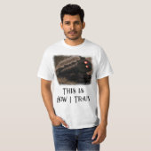 T-shirt C'est comment j'entraîne plaisir (Devant entier)
