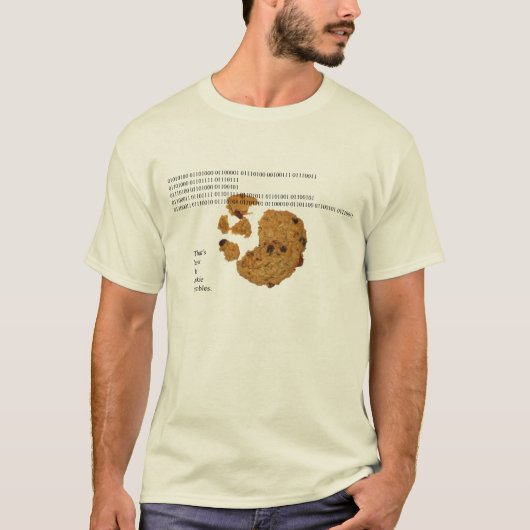 T-shirt C'est comment le biscuit s'émiette (Devant)