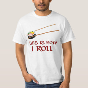 T-shirt C'est comment petit pain de sushi d'I