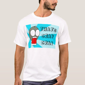 T-shirt C'EST CRAY CRAY-bleu