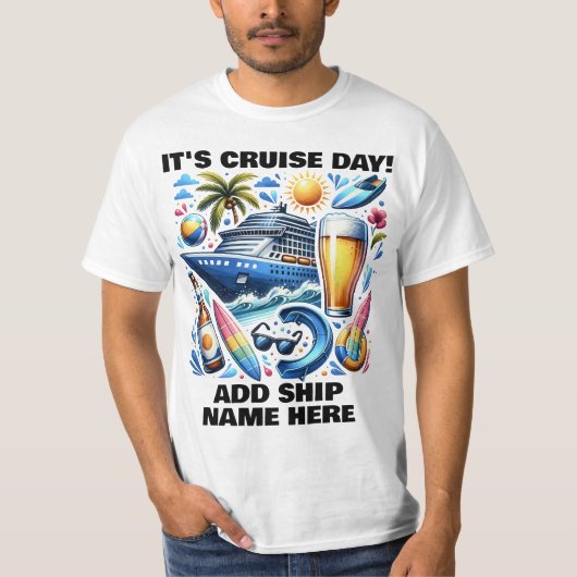 T-shirt C'est Cruise Day Matching Cruise Shirts (Devant)