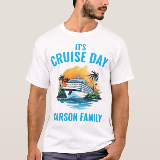 T-shirt C'est Cruise Day Matching Cruise Shirts Custom (Devant)