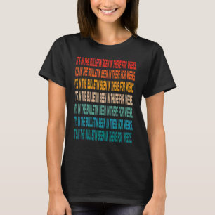 T-shirt C'est Dans Le Bulletin Y Est Depuis Des Semaines D