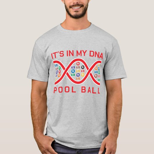 T-shirt C'est dans ma boule de piscine (Devant)