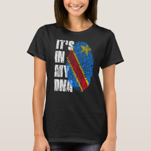 T-shirt C'est dans ma République Démocratique du Congo Fl