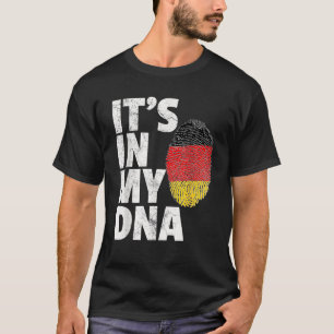 T-shirt C'EST DANS MON ADN Allemagne Allemagne Flag Pride
