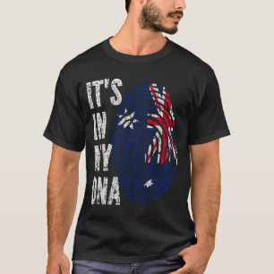 T-shirt C'EST DANS MON ADN Australie Drapeau Hommes Femmes