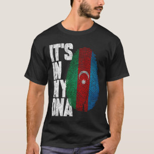 T-shirt C'est dans mon ADN Azéri Chemise Fière Don Azéri