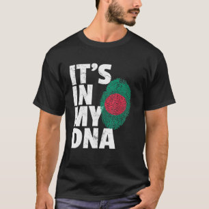 T-shirt C'Est Dans Mon Adn Bangladesh Flag Pride National