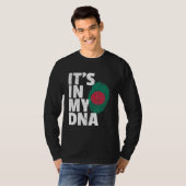 T-shirt C'Est Dans Mon Adn Bangladesh Flag Pride National (Devant entier)