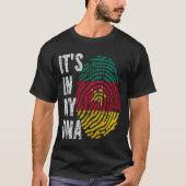 T-shirt C'EST DANS MON ADN Cameroun Drapeau Hommes Femmes  (Devant)