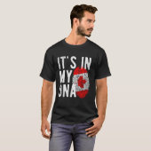 T-shirt C'est dans mon ADN Canada (Devant entier)