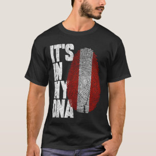 T-shirt C'est dans mon ADN Chemise autrichienne Fière cade