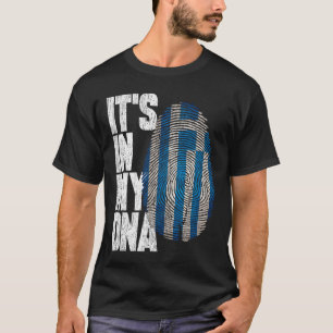 T-shirt C'est dans mon ADN Chemise grecque Fière cadeau hi