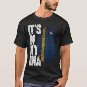 T-shirt C'est dans mon ADN Curacaoan Fier Curacao drapeau