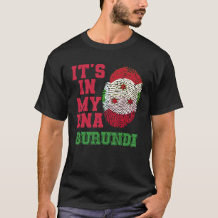 T-shirt C'est dans mon ADN Drapeau Burundais Burundi